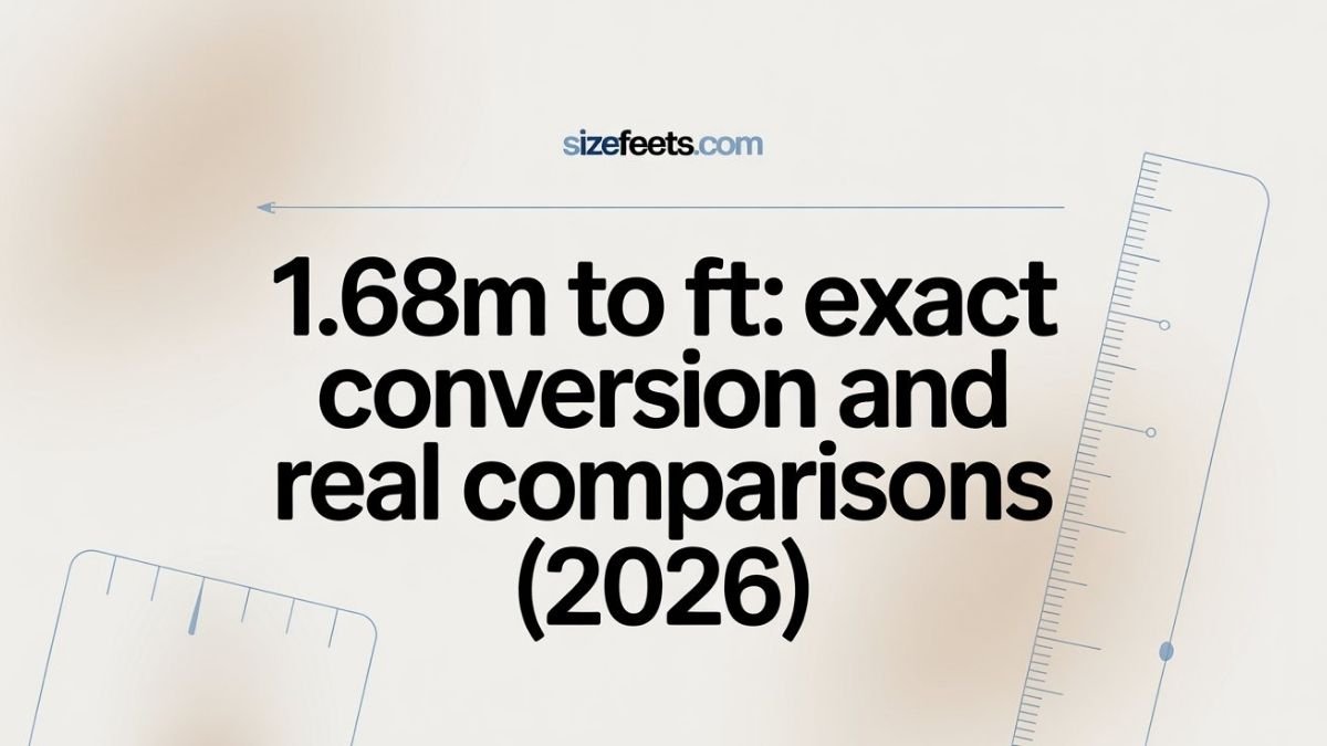 1.68m to ft: Exact Conversion and Real Comparisons (2026)