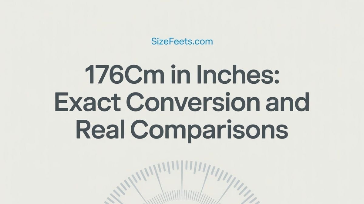 176cm in inches: Exact Conversion and Real Comparisons