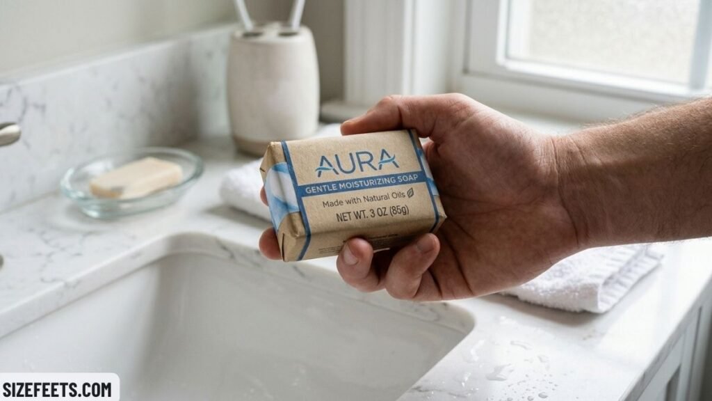  A bar of soap showing how much is 3 ounces