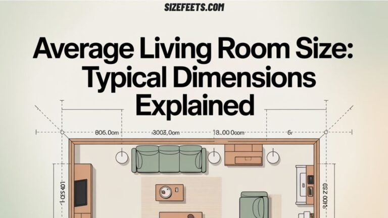 Average Living Room Size: Typical Dimensions Explained