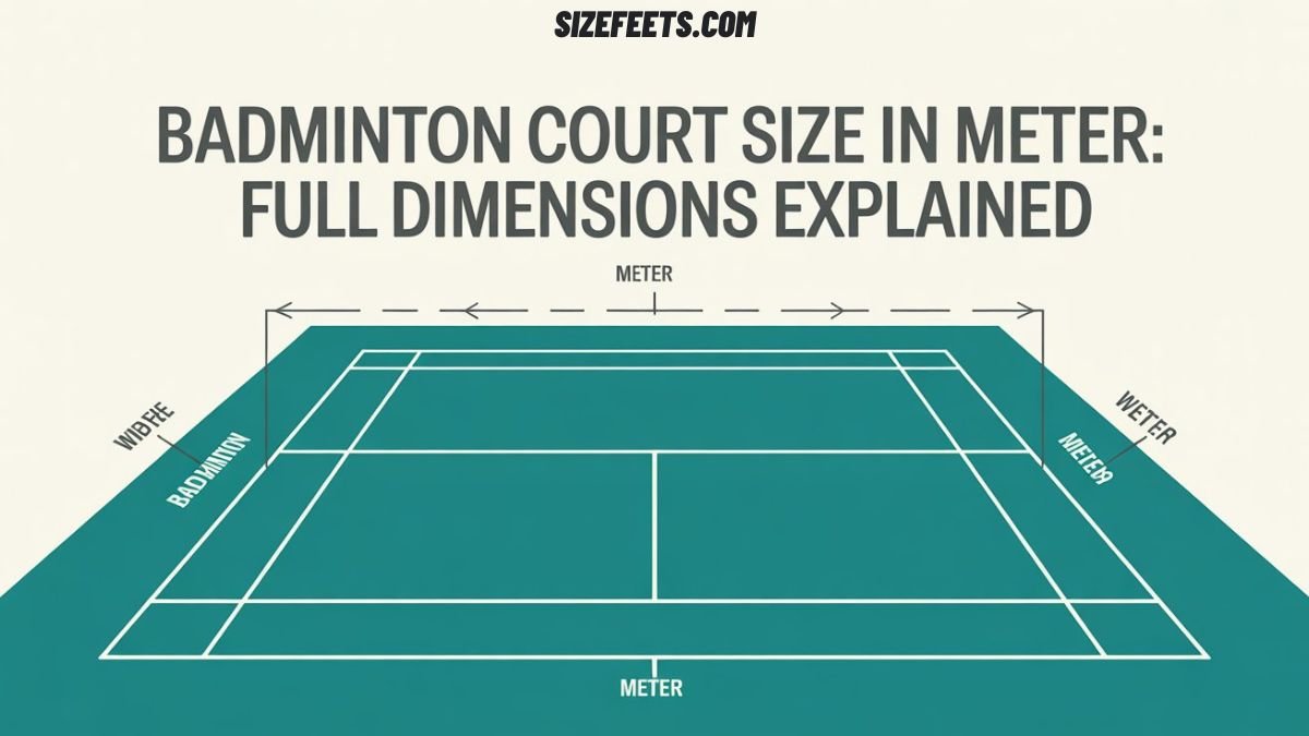 Badminton Court Size in Meter: Full Dimensions Explained