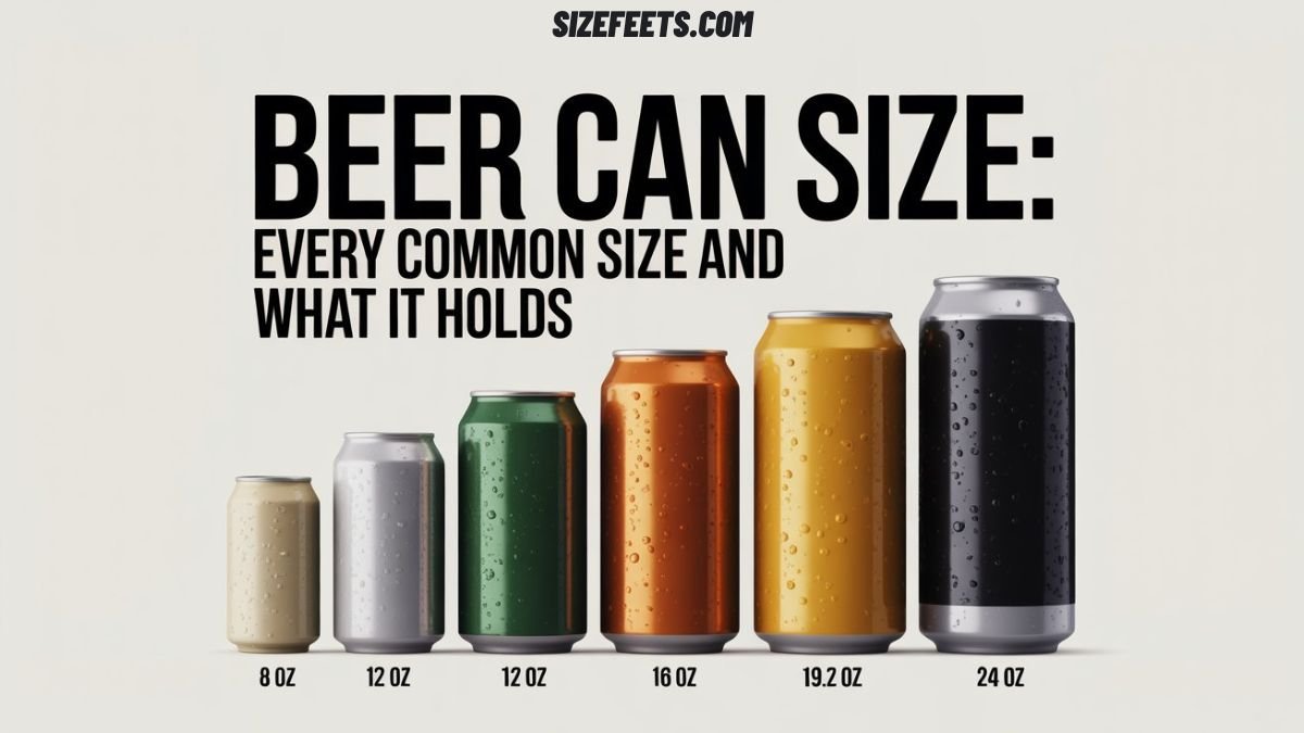 Beer Can Size: Every Common Size and What It Holds