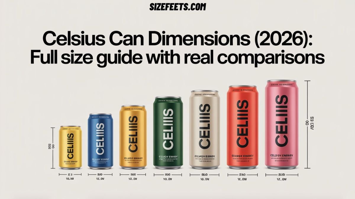 Celsius Can Dimensions (2026): Full Size Guide With Real Comparisons