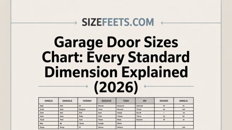 Garage Door Sizes Chart: Every Standard Dimension Explained (2026)