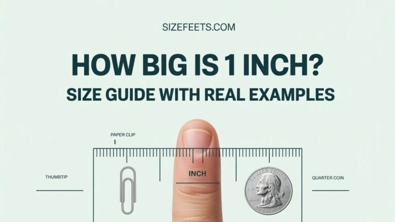 How Big Is 1 Inch? Size Guide With Real Examples