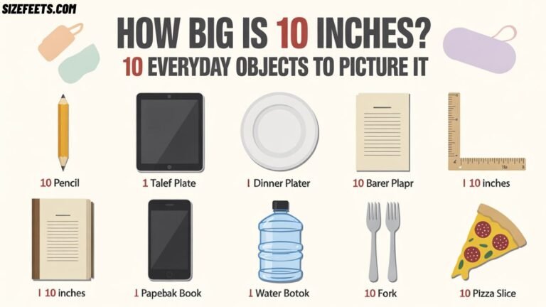 How Big Is 10 Inches? 10 Everyday Objects to Picture It