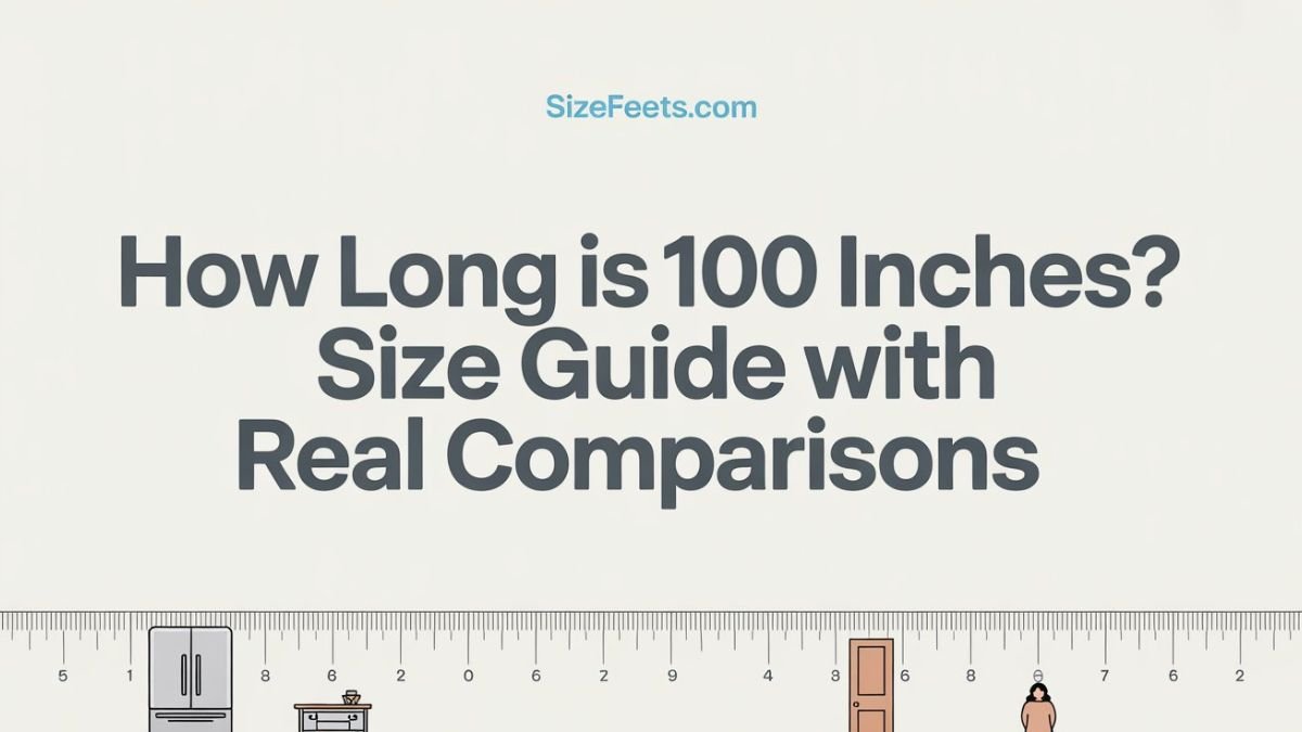 How Long Is 100 Inches? Size Guide With Real Comparisons