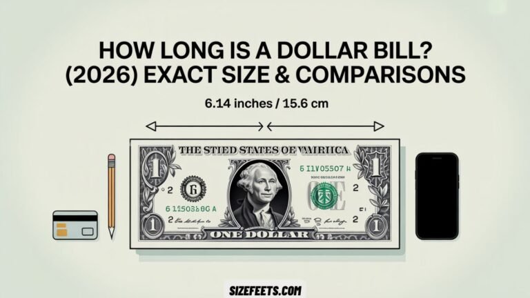 How Long Is a Dollar Bill? Exact Size and Real Comparisons