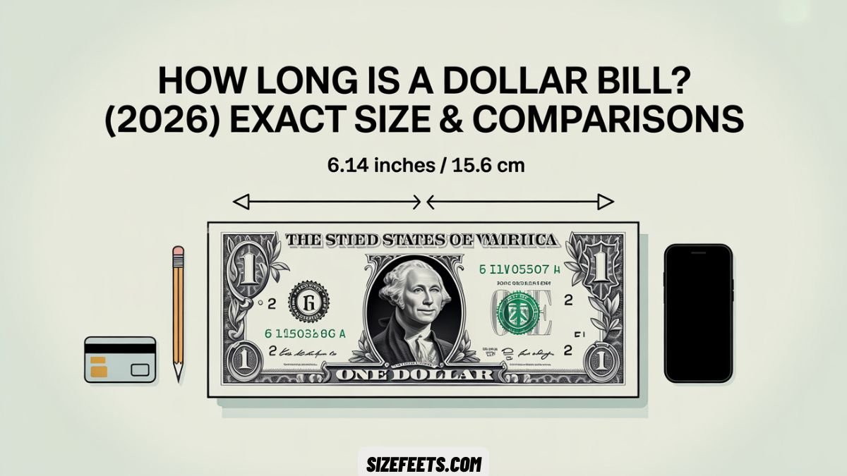 How Long Is a Dollar Bill? Exact Size and Real Comparisons
