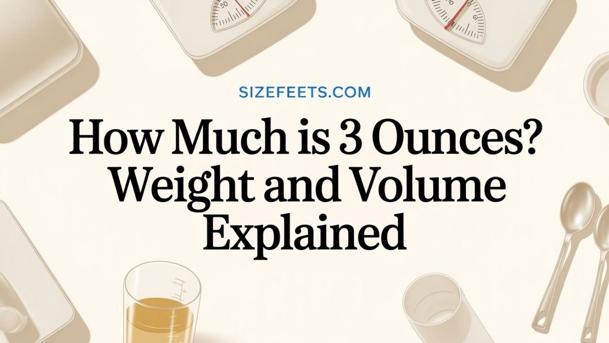 How Much Is 3 Ounces? Weight and Volume Explained