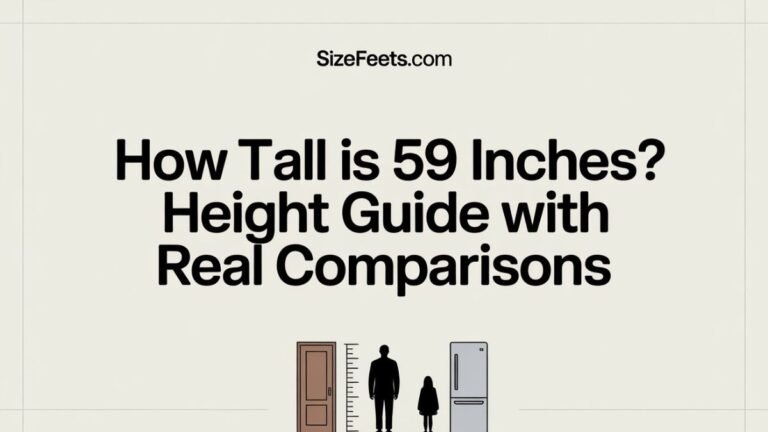 How Tall Is 59 Inches? Height Guide With Real Comparisons