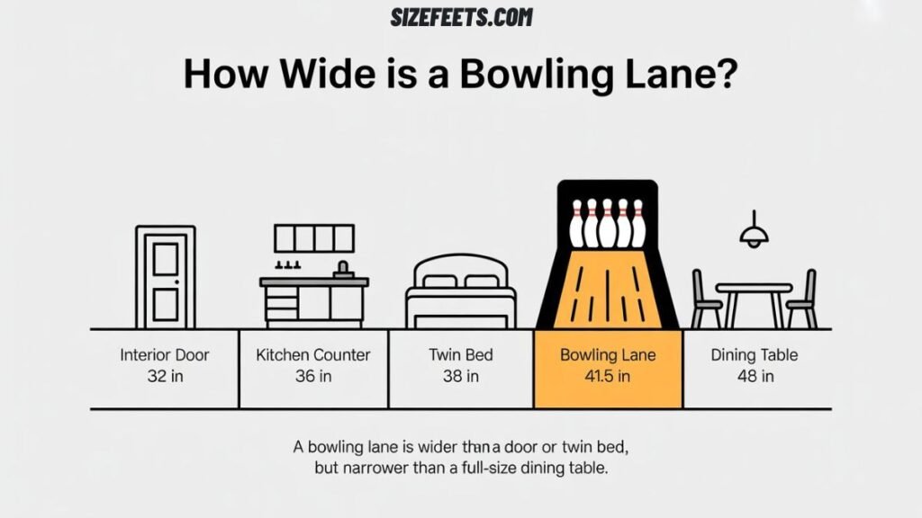 How Wide Is a Bowling Lane vs. Other Widths