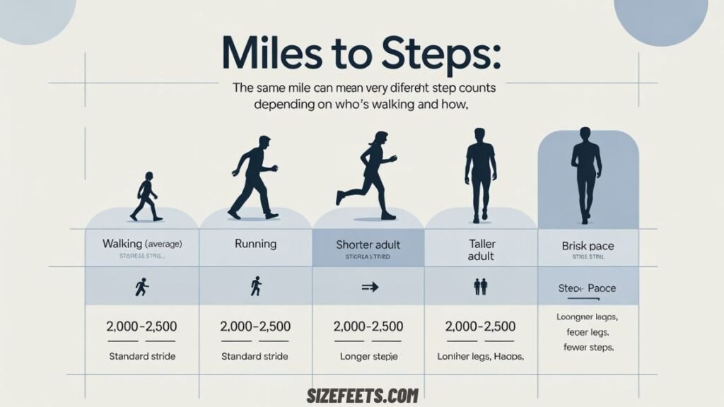 Miles to Steps vs. Other Common Conversions