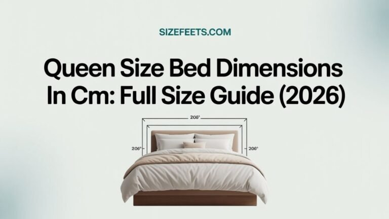 Queen Size Bed Dimensions in cm: Full Size Guide (2026)