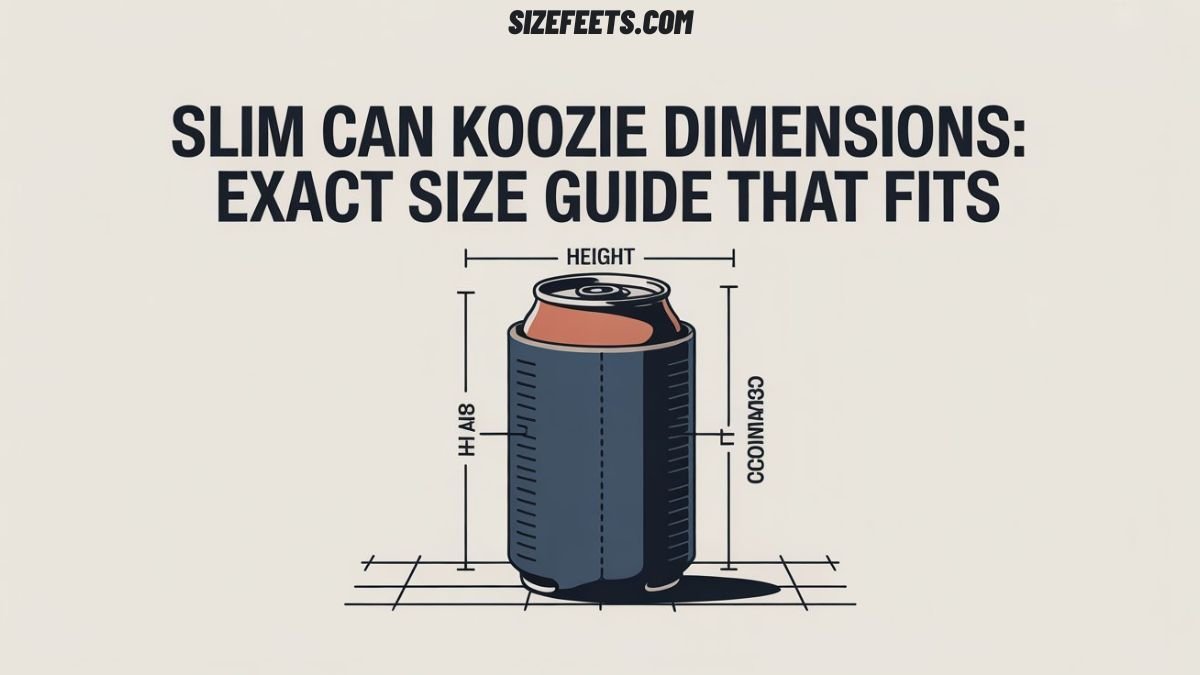 Slim Can Koozie Dimensions: Exact Size Guide That Fits