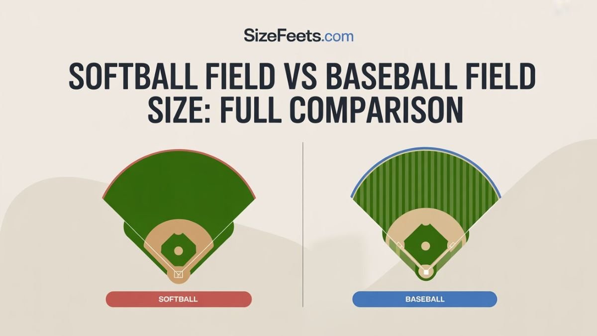 Softball Field vs Baseball Field Size: Full Comparison