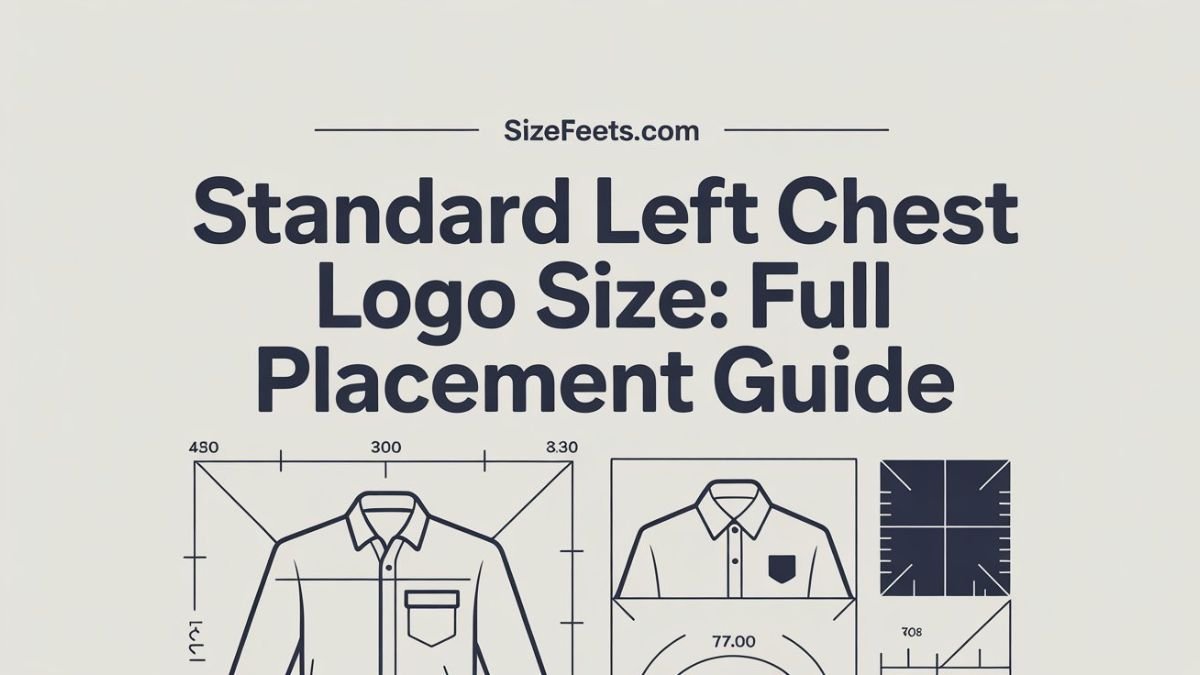 Standard Left Chest Logo Size: Full Placement Guide