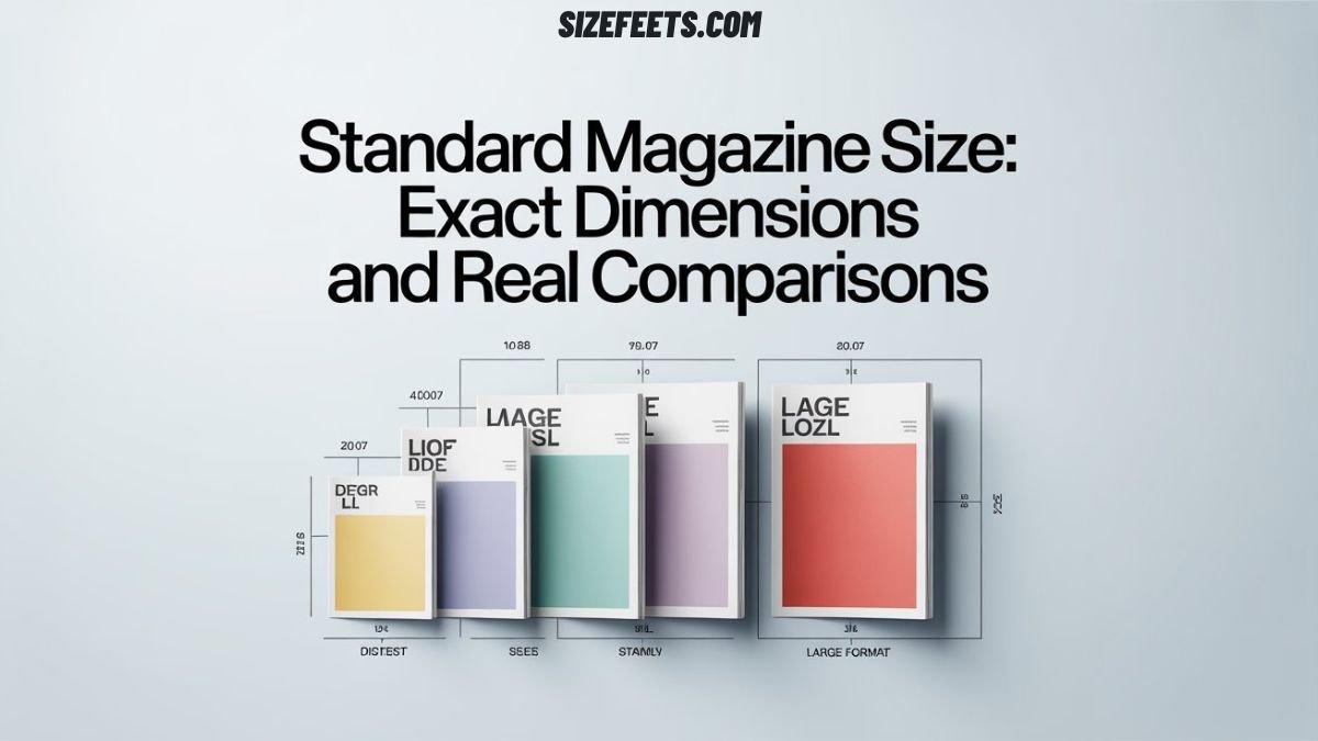 Standard Magazine Size : Exact Dimensions and Real Comparisons