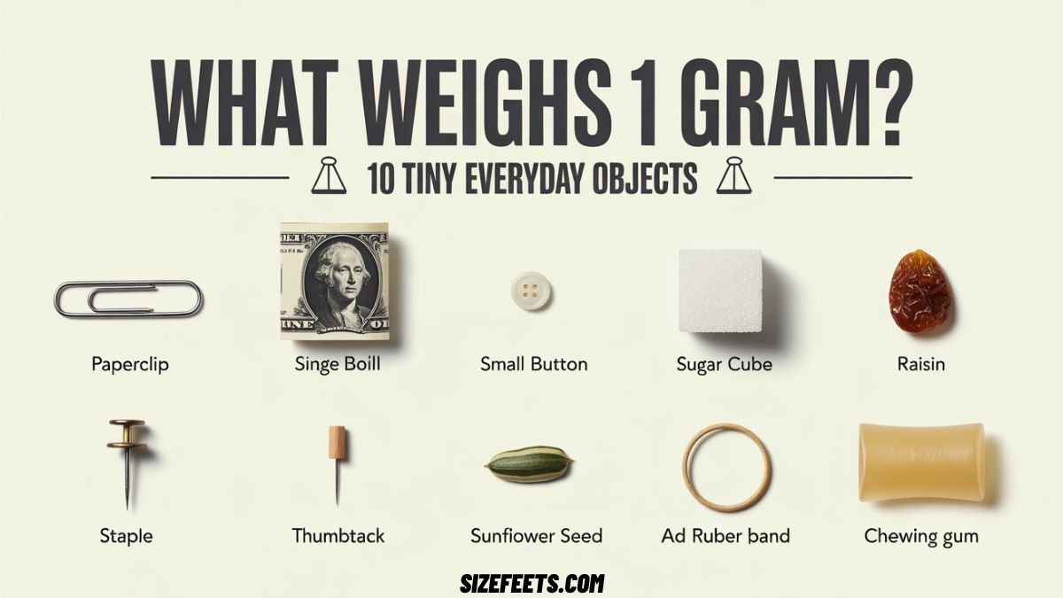 What Weighs 1 Gram? 10 Tiny Everyday Objects