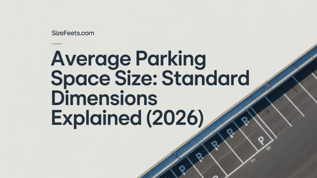 Average Parking Space Size: Standard Dimensions Explained (2026)