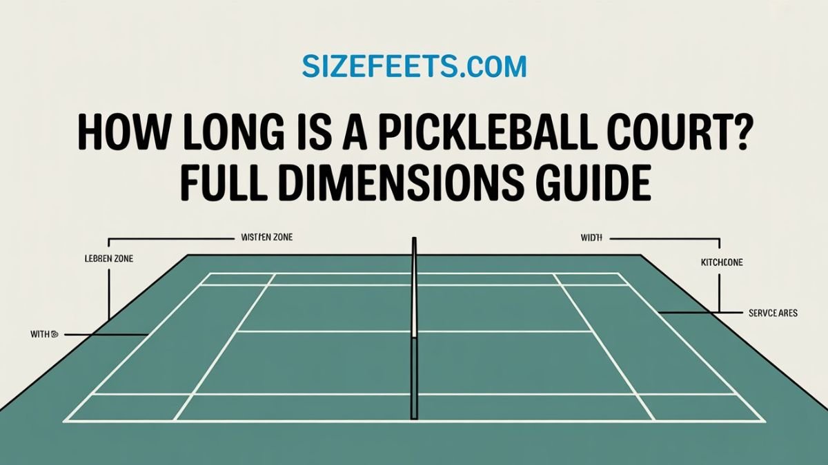 How Long Is a Pickleball Court? Full Dimensions Guide